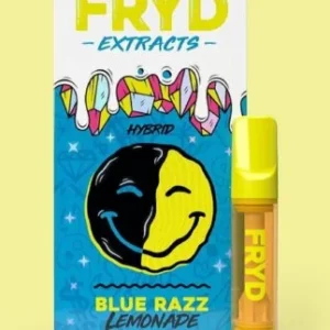 Blue Razz Lemonade Fryd Extracts – 85% THC – Hybrid Vape Cartridge