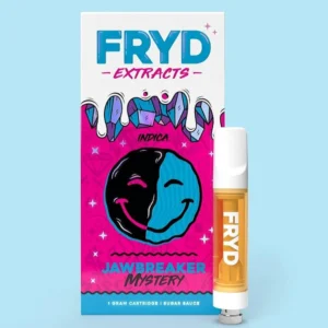 Jawbreaker Mystery Fryd Carts – 85% THC – Indica Vape Cartridge