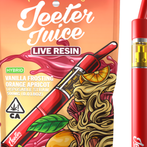 Jeeter juice live resin Vanilla Frosting Orange Apricot